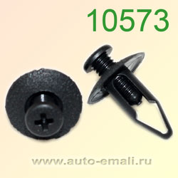 Крепёжное изделие № 10573 (Rokland 05730, Trommelberg 19) клипса автомобильная Mitsubishi Nissan