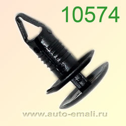 Крепёжное изделие № 10574 (Rokland 05740) клипса автомобильная Ford Mazda