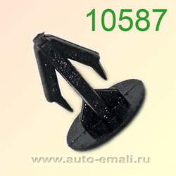 Крепёжное изделие № 10587 (Rokland 05870) клипса автомобильная Acura Honda