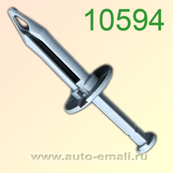 Крепёжное изделие № 10594 (Rokland 05940) клипса автомобильная GM