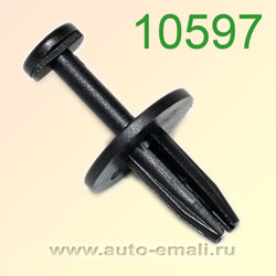 Крепёжное изделие № 10597 (Rokland 05970) клипса автомобильная Jeep