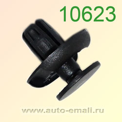 Крепёжное изделие № 10623 (Rokland 06230) клипса автомобильная Acura Honda