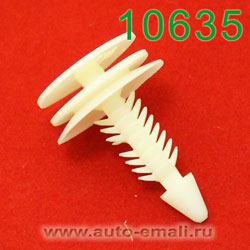 Крепёжное изделие № 10635 (Rokland 06350) клипса автомобильная Buick Chevrolet GM