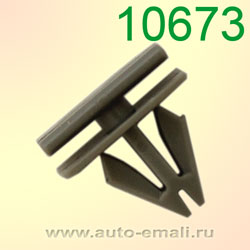 Крепёжное изделие № 10673 (Rokland 06730) клипса автомобильная Chevrolet