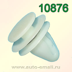 Крепёжное изделие № 10876 (Rokland 08760) клипса автомобильная Acura Honda