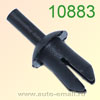 Крепёжное изделие № 10883 (Rokland 08830) клипса автомобильная Mercedes