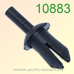 Крепёжное изделие № 10883 (Rokland 08830) клипса автомобильная Mercedes