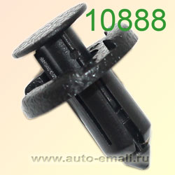 Крепёжное изделие № 10888 (Rokland 08880) клипса автомобильная Mercedes