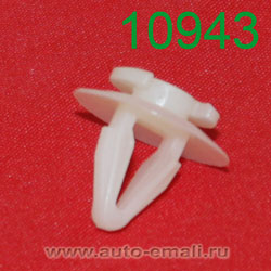 Крепёжное изделие № 10943 (Rokland 09430) клипса автомобильная Audi VW