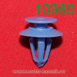 Крепёжное изделие № 10960 (Rokland 09600) клипса автомобильная Audi / Renault / VW
