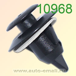 Крепёжное изделие № 10968 (Rokland 09680) клипса автомобильная Lexus Toyota