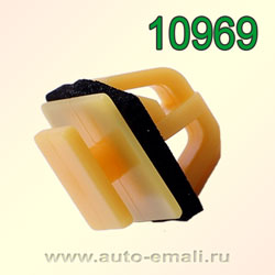 Крепёжное изделие № 10969 (Rokland 09690, SK-0231) клипса автомобильная Hyundai