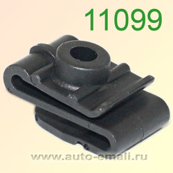 Крепёжное изделие № 11099 (Rokland 10990) клипса автомобильная Mitsubishi