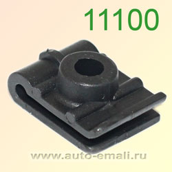 Крепёжное изделие № 11100 (Rokland 11000) клипса автомобильная Mitsubishi